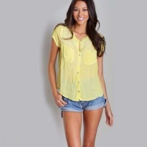 Free People Spellbound Open-Back Blouse